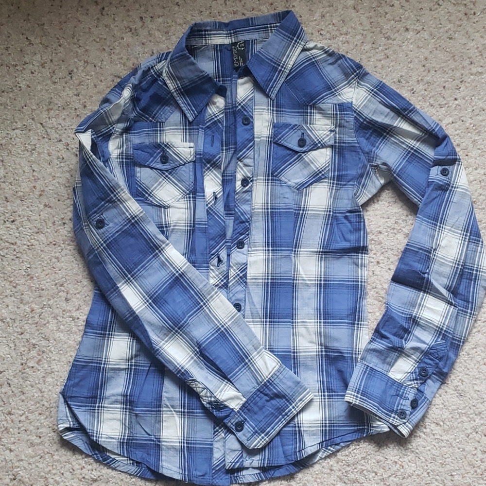 Empyre Plaid Button shirt